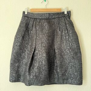 D&G Black Knee-Length Bubble Skirt